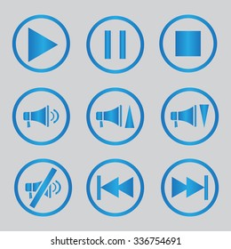 Media Player Icons