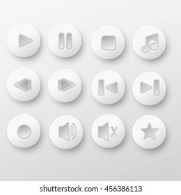 Media Player Icons