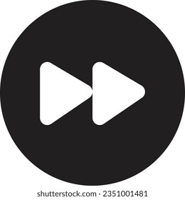 Media player icons. Music, interface, design media player buttons collection. Vector .Play, pause, replay, previous, and next track icon