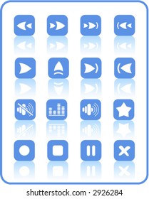 Media player iconset