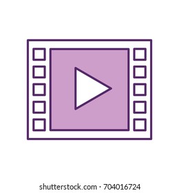 media player isolated icon