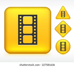 Media Player on Yellow Multi Shape Buttons