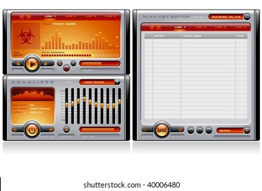 Media Player Orange