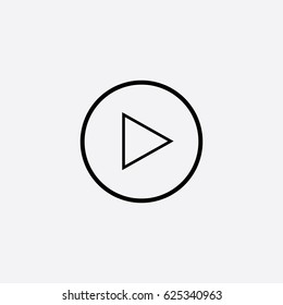 Media Player Play Button Vector Illustration Stock Vector Royalty Free Shutterstock