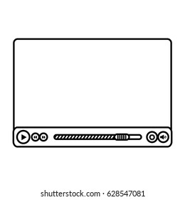 media player template icon