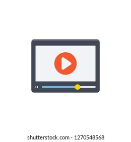 Media Player Vector Icon