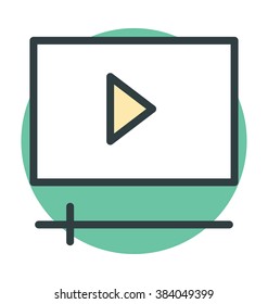 Media Player Vector Icon