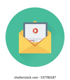 Media Player Vector Icon