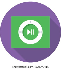 Media Player Vector Icon