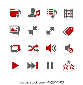 Media Player Vector Icons