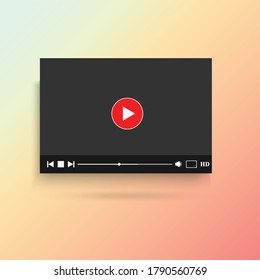 Reproductor de medios Interfaz de vídeo e iconos / juego, pausa y paro icono del botón /Juego de iconos de medios. Pictogramas vectores para aplicaciones web, informáticas y móviles: reproducir, pausar
