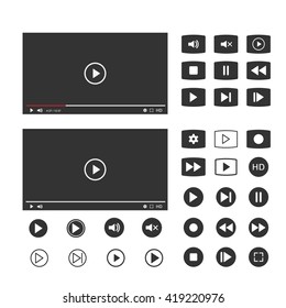 Media players icon