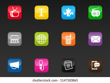 media professional web icons for your design