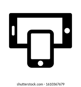 media queries icon isolated sign symbol vector illustration - high quality black style vector icons
