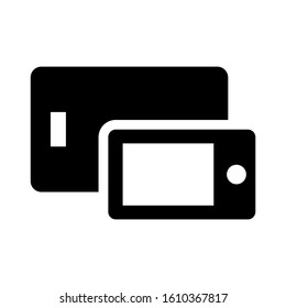 media queries icon isolated sign symbol vector illustration - high quality black style vector icons
