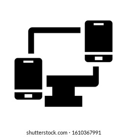 media queries icon isolated sign symbol vector illustration - high quality black style vector icons
