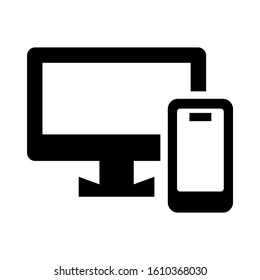 media queries icon isolated sign symbol vector illustration - high quality black style vector icons
