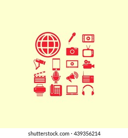 Media set icons