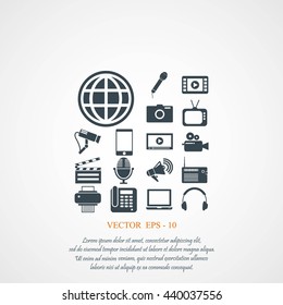 Media set icons