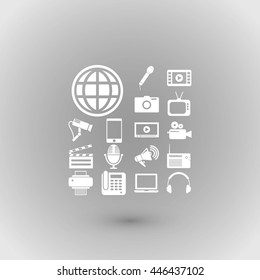 Media set icons