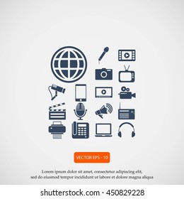 Media set icons