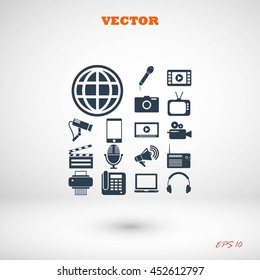 Media set icons