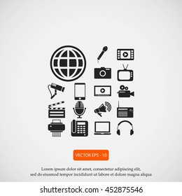 Media set icons