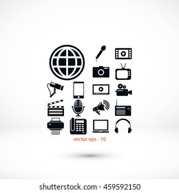 Media set icons