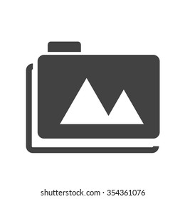Media, social, mobile icon vector image.Can also be used for material design. Suitable for mobile apps, web apps and print media.