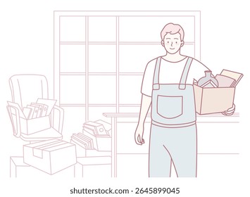 A media stocker efficiently organizes items in a workspace, showcasing excellent organizational skills