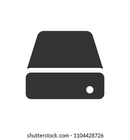 Media storage vector icon