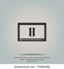 Media symbol : vector