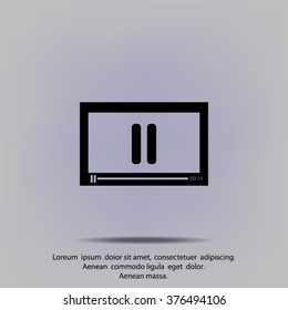 Media symbol : vector