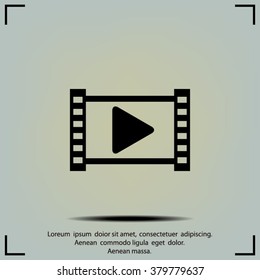 Media symbol : vector