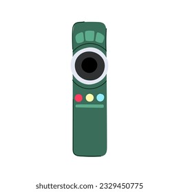 media tv remote cartoon. movie video, screen hand, watching equipment media tv remote sign. isolated symbol vector illustration