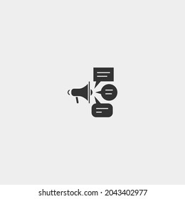 Media vector icon illustration sign