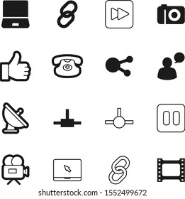media vector icon set such as: talking, production, radar, dish, office, wave, radio, aerial, simple, like, agreement, chat, hand, person, speak, send, positive, stop, choice, finger, thumb, idea, up