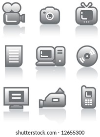 Media - Vector Icons Set