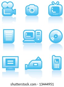 Media - Vector Icons Set