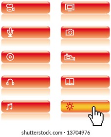 Media - Vector Icons Set