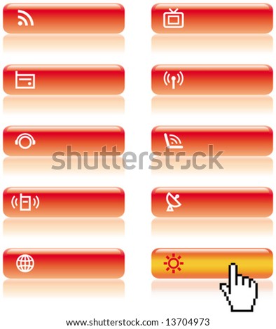 Media - Vector Icons Set
