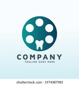 Media video production agency for dental logo