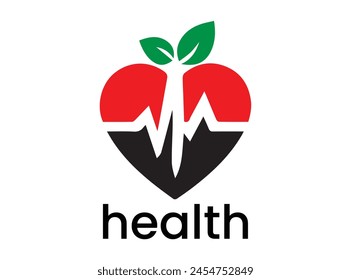 Mediacl logo design,health logo vector
