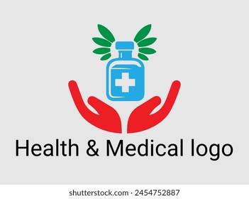 Diseño de logotipo médico, Vector de logotipo de salud