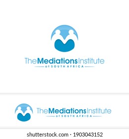 Das Logo der Mediation School M