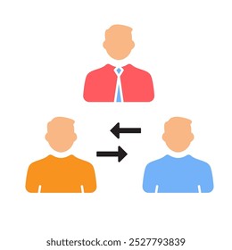 Mediator Icon, Bussines mediator, Handshake