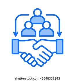 Mediator Icon Element For Design