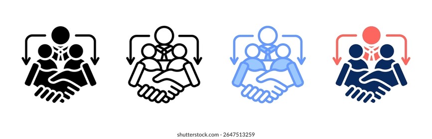 Mediator icon sheet multiple style collection