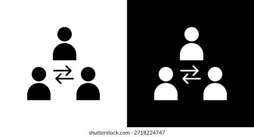 Mediator icons. Vector Template Illustration Symbol Pixels Perfect