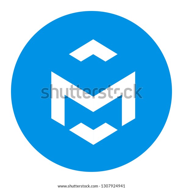 Medibloc Coin Vector Logo Stock Vector (Royalty Free) 1307924941